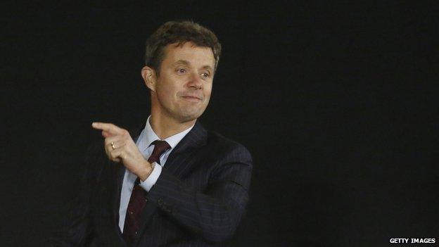 Denmark's Crown Prince Frederik