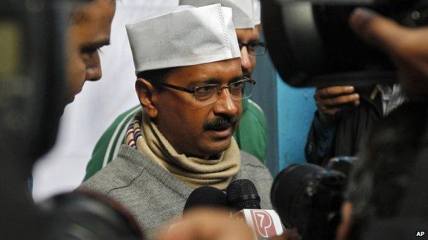 Mr Kejriwal is the face of the AAP in Delhi elections