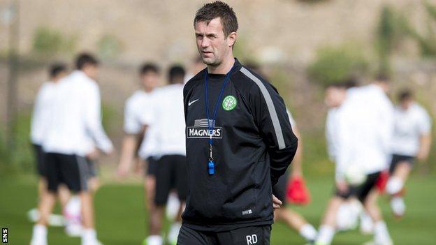 Celtic manager Ronny Deila