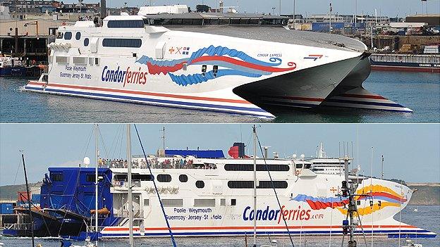 Condor Express (top) and Condor Vitesse