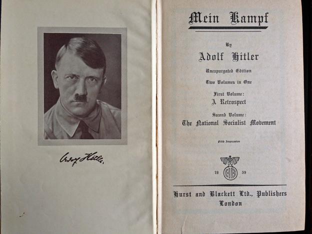 The title page of the Hurst and Blackett edition of Mein Kampf