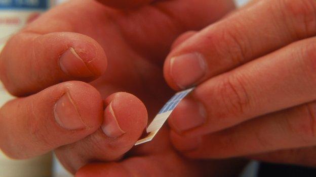 Blood glucose testing