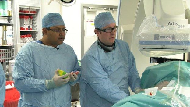 Kidney stone operation