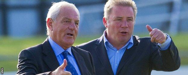 Walter Smith and Ally McCoist