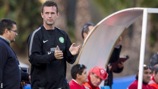 Celtic manager Ronny Deila