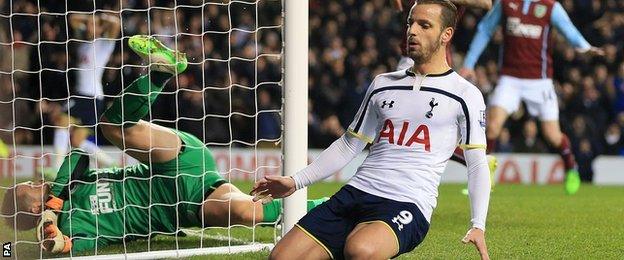 Tottenham striker Roberto Soldado