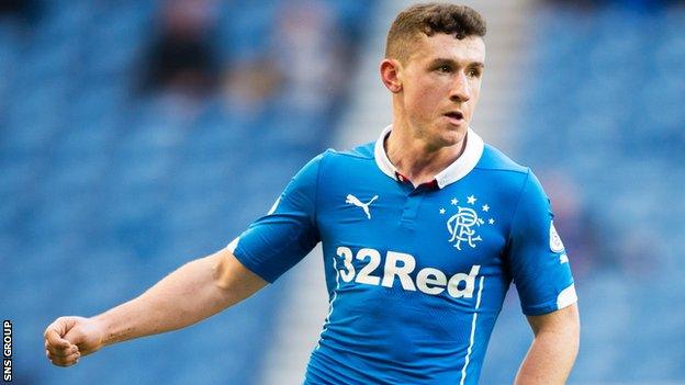 Rangers midfielder Fraser Aird