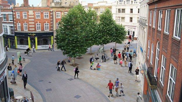 Artist's impression of Giles Circus, Ipswich