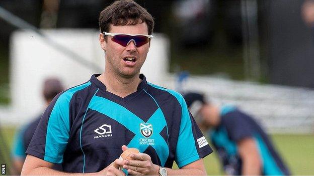 Scotland assistant coach Craig Wright