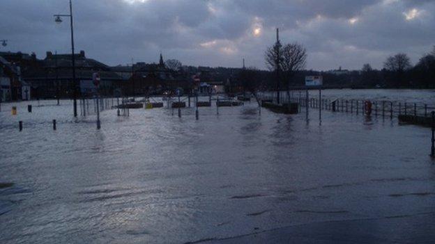 flooding in Dumfries