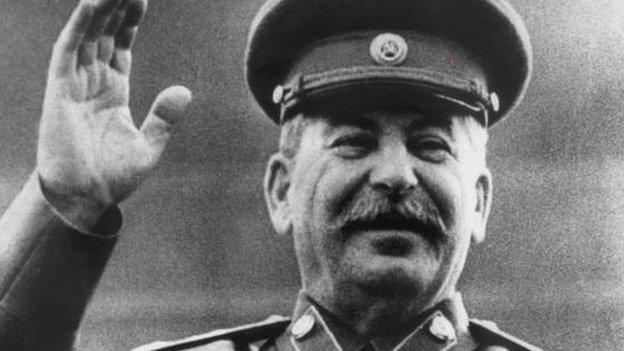 Former Soviet dictator Joseph Stalin