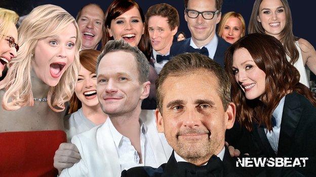 Oscars 2015 selfie