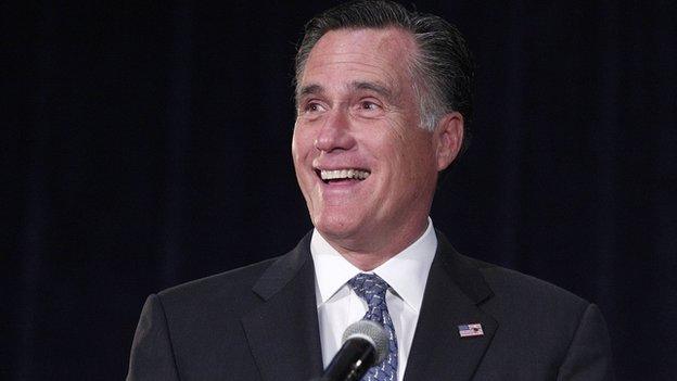 Former Republican presidential nominee Mitt Romney.