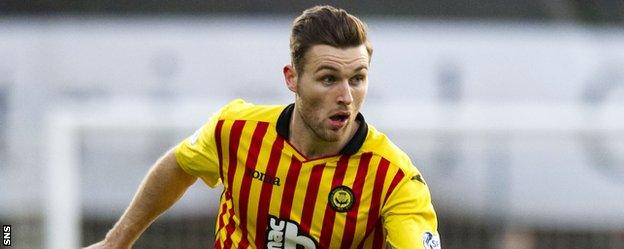 Partick Thistle defender Stephen O'Donnell