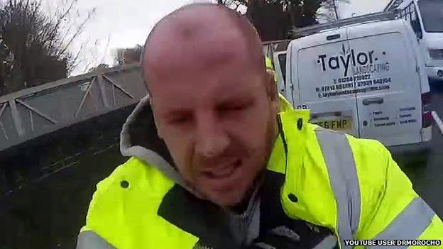 Video of alleged cyclist assault
