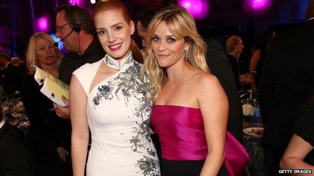 Jessica Chastain and Reese Witherspoon