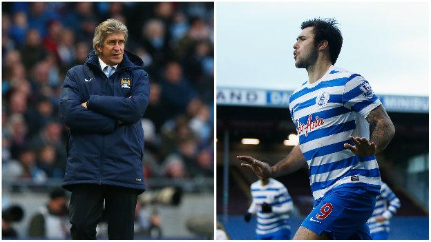 Manuel Pellegrini and Charlie Austin