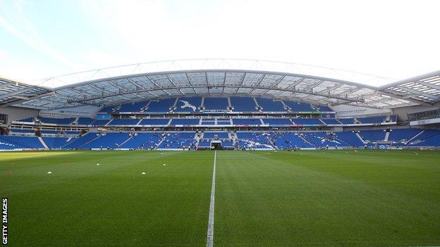 Brighton & Hove Albion's Amex Stadium