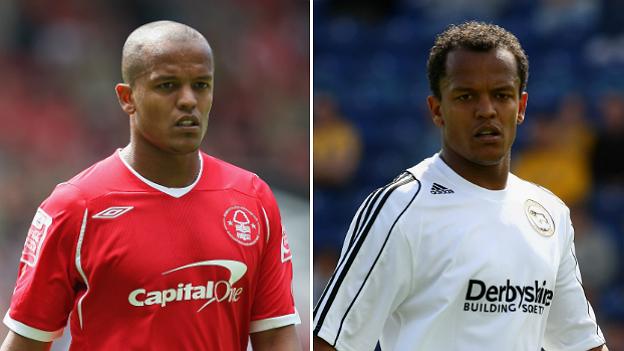 Robert Earnshaw played for Forest and Derby