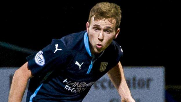 Dundee striker Greg Stewart