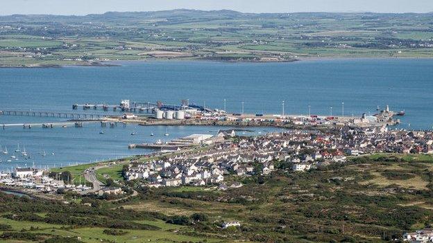 Holyhead port