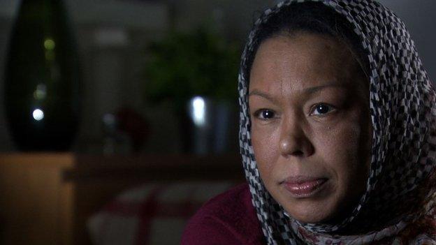 Mother whose son was in Syria