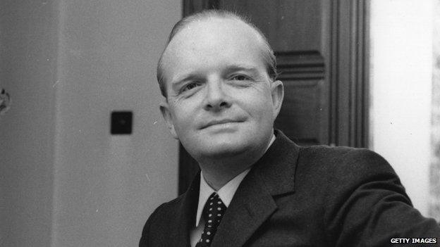 Truman Capote, photographed in 1966