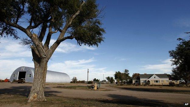The Clutter family home in Holcomb, Kansas