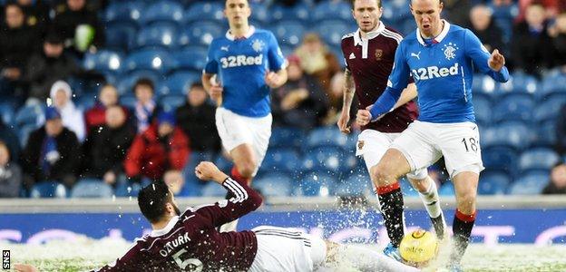 Rangers v Hearts