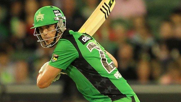 Kevin Pietersen playing for Melbourne Stars