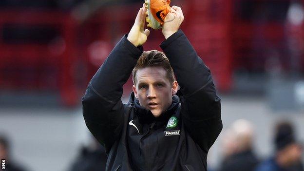 Celtic forward Kris Commons