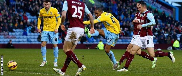 Crystal Palace forward Jason Puncheon