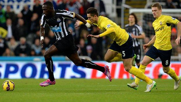 Newcastle United v Southampton