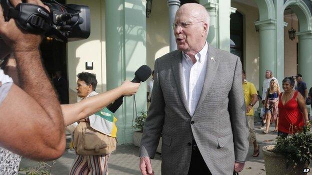 Senator Patrick Leahy in Havana