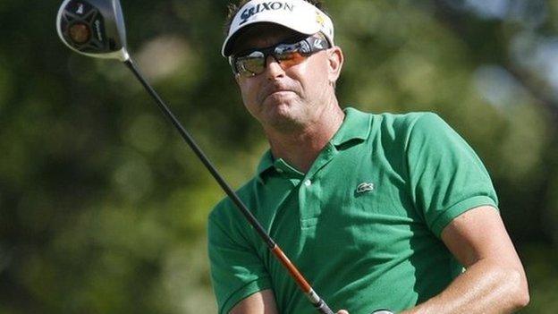 Robert Allenby in action