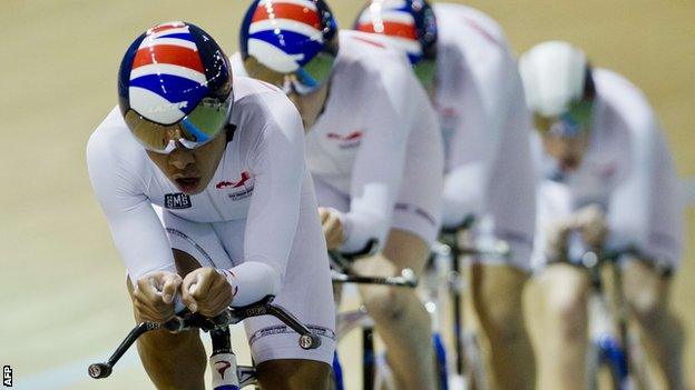 Great Britain men's team pursuit team