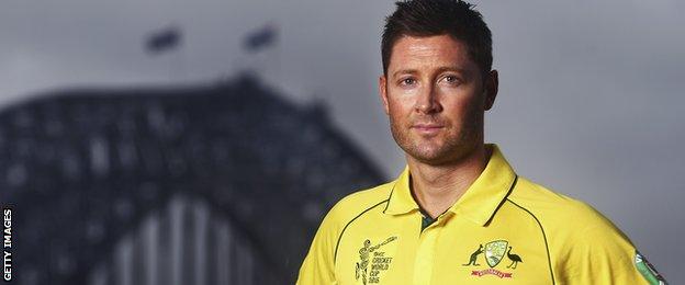 Australia's Michael Clarke