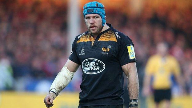 James Haskell of Wasps and England