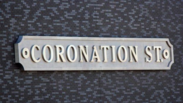 Coronatrion Street sign