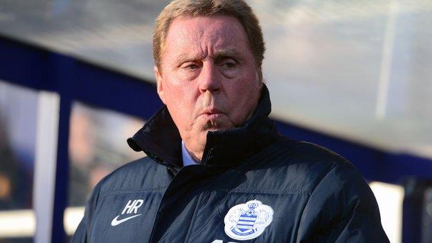 QPR manager Harry Redknapp