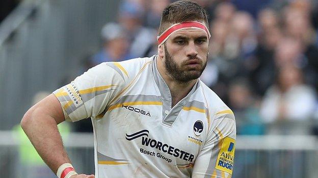 Worcester flanker Sam Betty