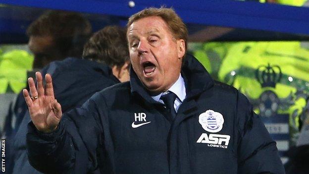 QPR manager Harry Redknapp