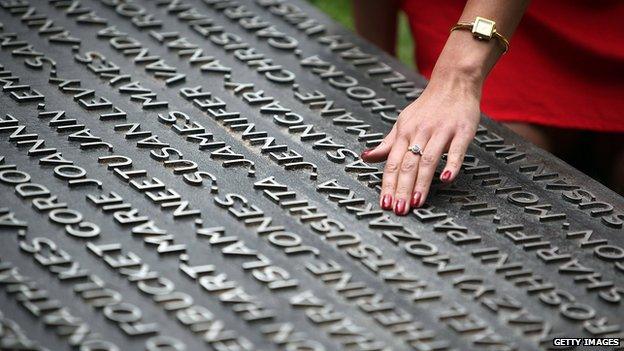 Memorial to victim of London's bombings