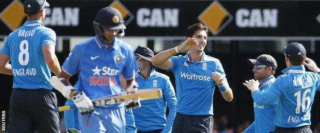 England celebrate