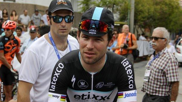 Mark Cavendish at the Tour de San Luis