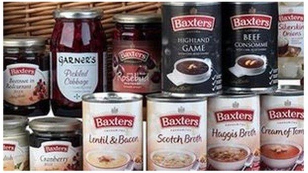 Range of Baxters products