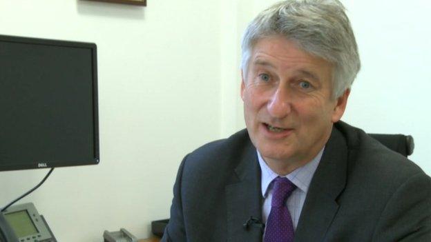 John Harris, director general of the Jersey Financial Services Commission