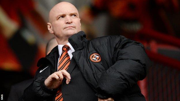 Dundee United chairman Stephen Thompson