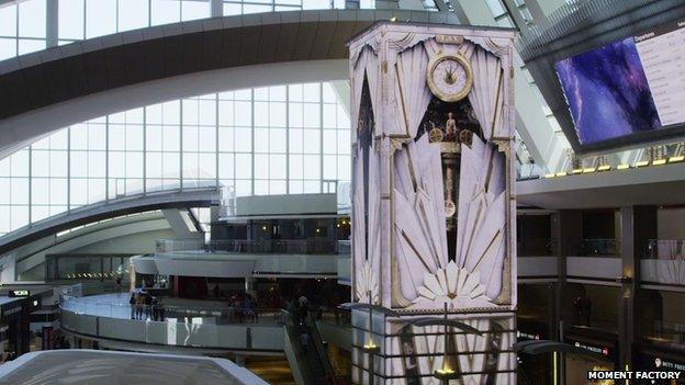 Time Tower at LAX Tom Bradley terminal