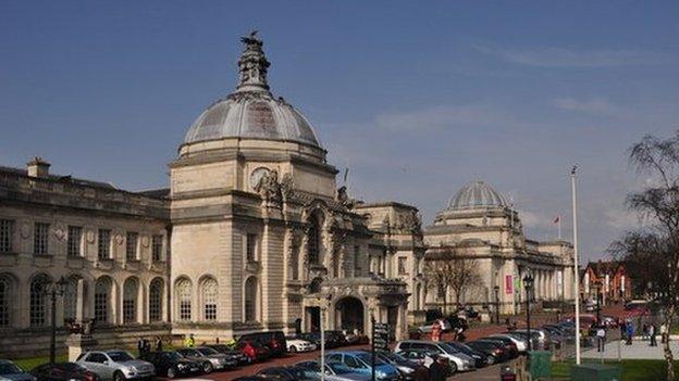 City Hall in Cardiff